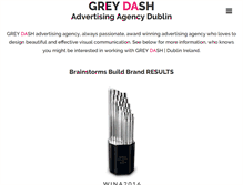 Tablet Screenshot of greydash.com